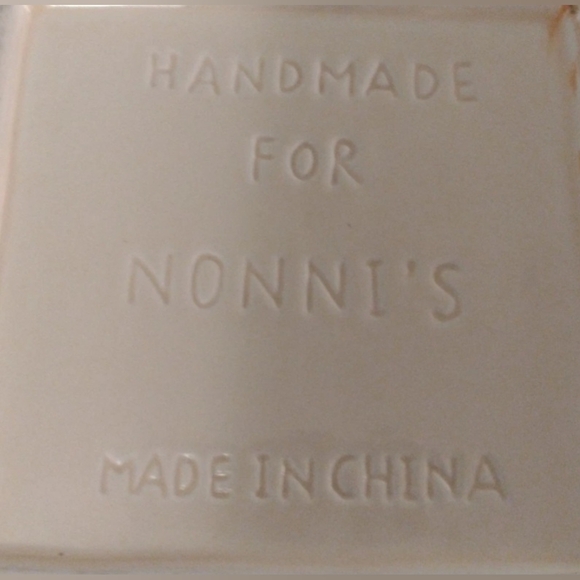Vintage Handmade for "Nonni's Biscotti" Ceramic Cookie Jar - Picture 10 of 11